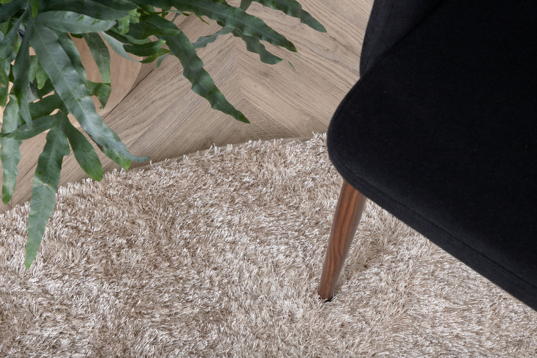 Venture Home Mattis Polyester Carpet - Beige - ø200