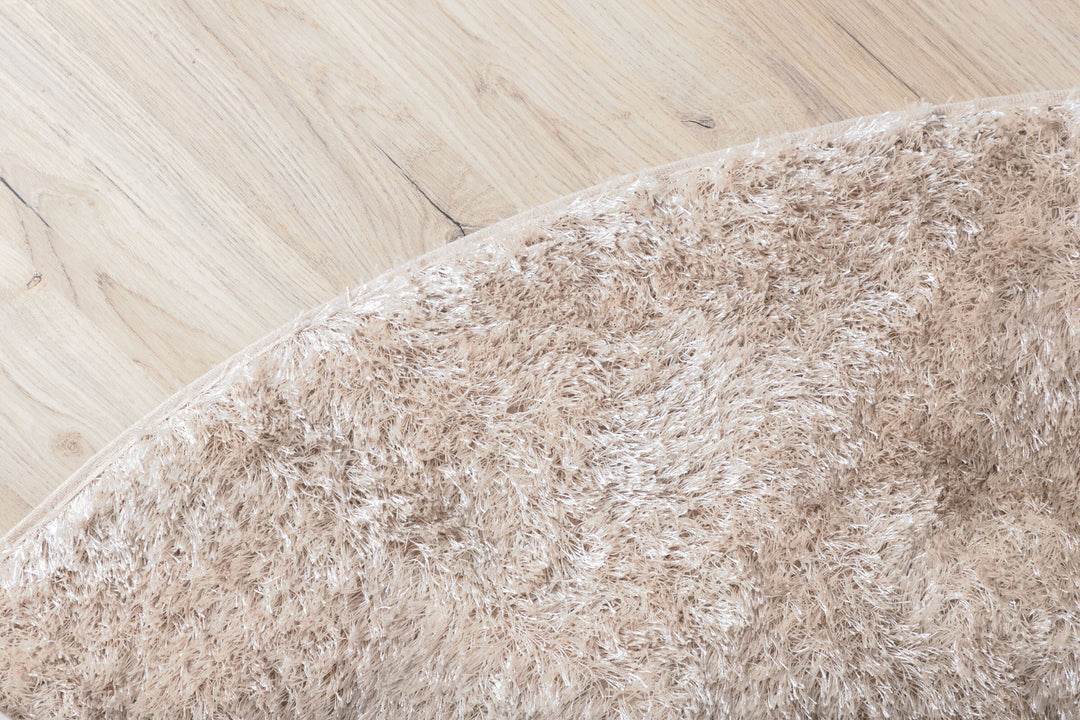 Venture Home Mattis Polyester Carpet - Beige - ø200