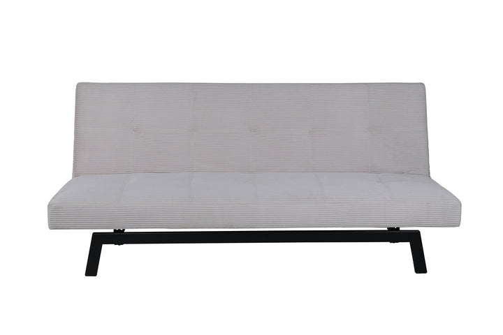 Venture Home Bodil Sofabed - Black / Beige Corduroy