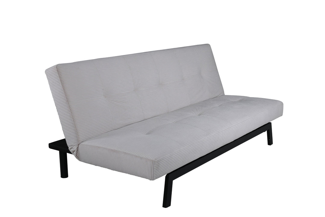 Venture Home Bodil Sofabed - Black / Beige Corduroy