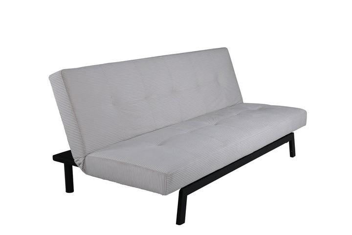 Venture Home Bodil Sofabed - Black / Beige Corduroy
