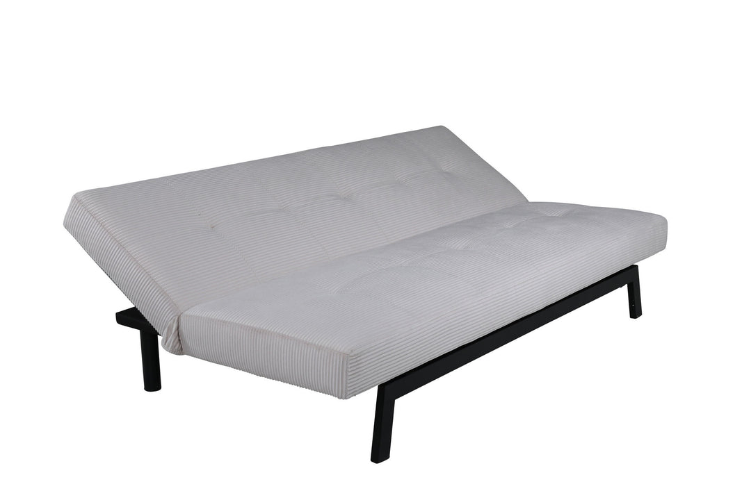 Venture Home Bodil Sofabed - Black / Beige Corduroy