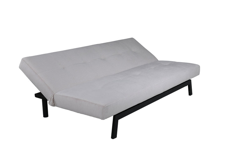 Venture Home Bodil Sofabed - Black / Beige Corduroy