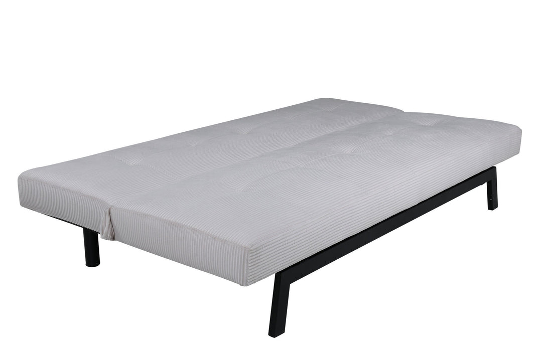 Venture Home Bodil Sofabed - Black / Beige Corduroy