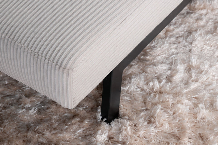 Venture Home Bodil Sofabed - Black / Beige Corduroy