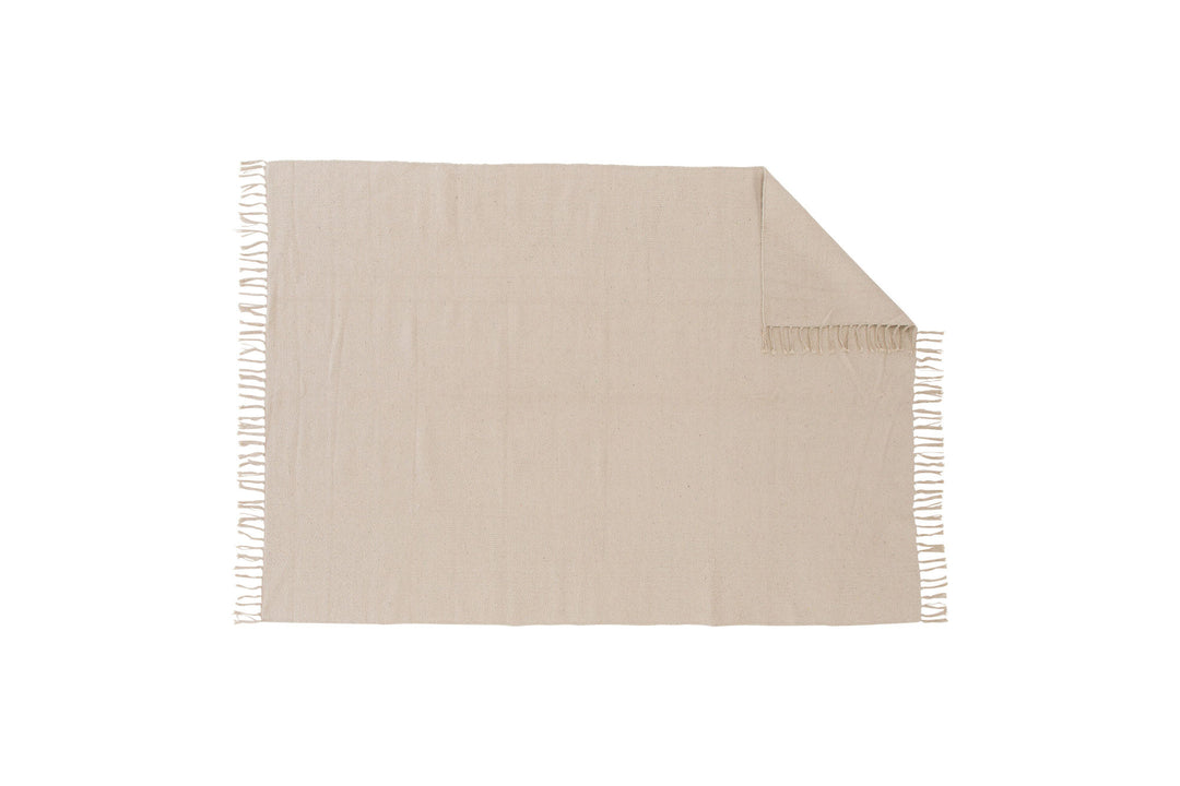 Venture Home Panipat Cotton blend Carpet - 170*240 - Beige