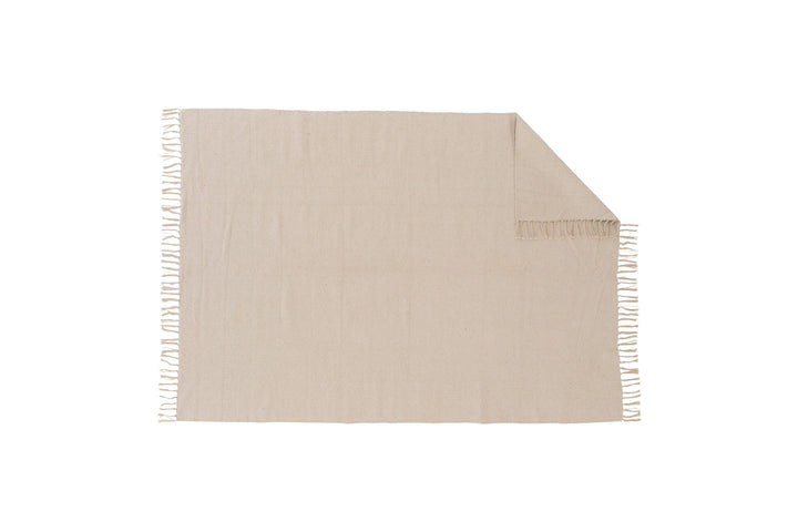 Venture Home Panipat Cotton blend Carpet - 170*240 - Beige