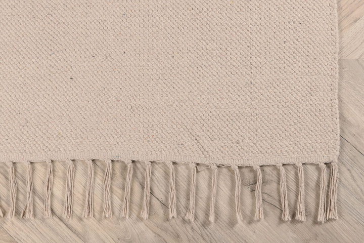 Venture Home Panipat Cotton blend Carpet - 170*240 - Beige