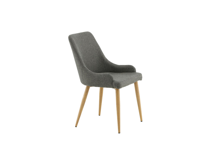 Venture Home Plaza Matstol - Ek-Look / Mörkgrå