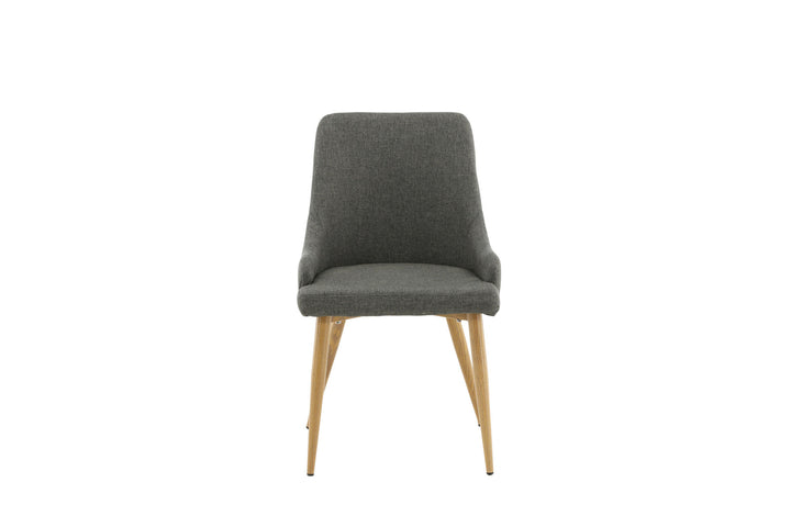 Venture Home Plaza Matstol - Ek-Look / Mörkgrå