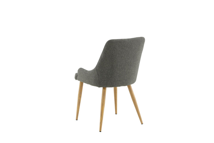 Venture Home Plaza Matstol - Ek-Look / Mörkgrå
