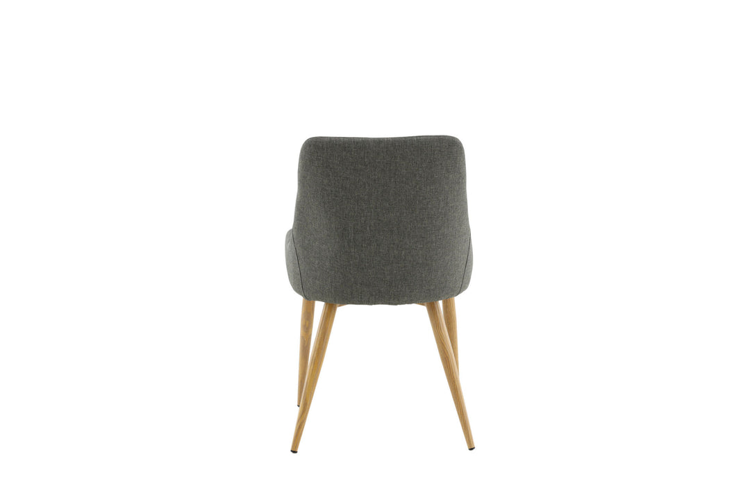 Venture Home Plaza Matstol - Ek-Look / Mörkgrå