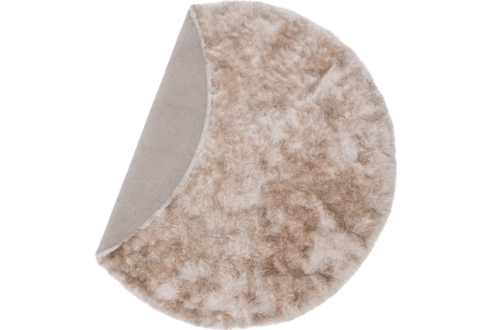 Venture Home Shiva Shaggy Carpet - ø200cm - Champagne