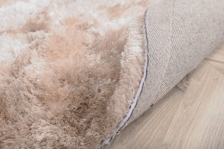 Venture Home Shiva Shaggy Carpet - ø200cm - Champagne