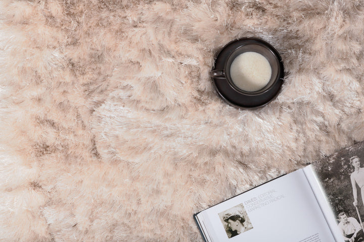Venture Home Shiva Shaggy Carpet - 200*300cm - Champagne
