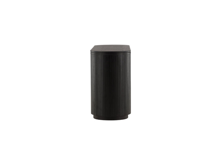 Vind Fjällbacka - High Storage - MDF Veneer / Black Oak/faneer