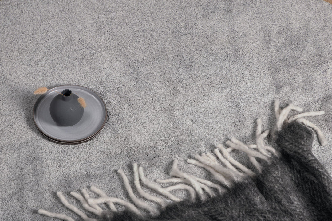 Venture Home Undra Viscose Carpet ø200 Light Grey