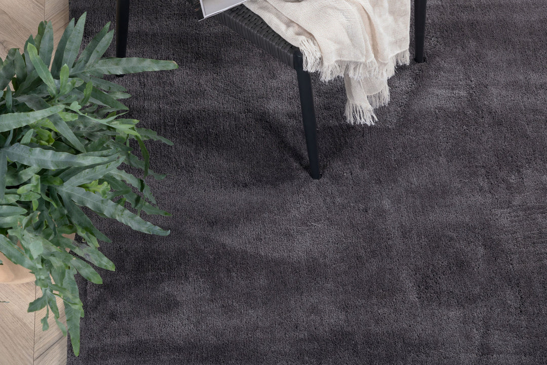 Venture Home Undra Viscose Carpet 200*300 Dark Grey