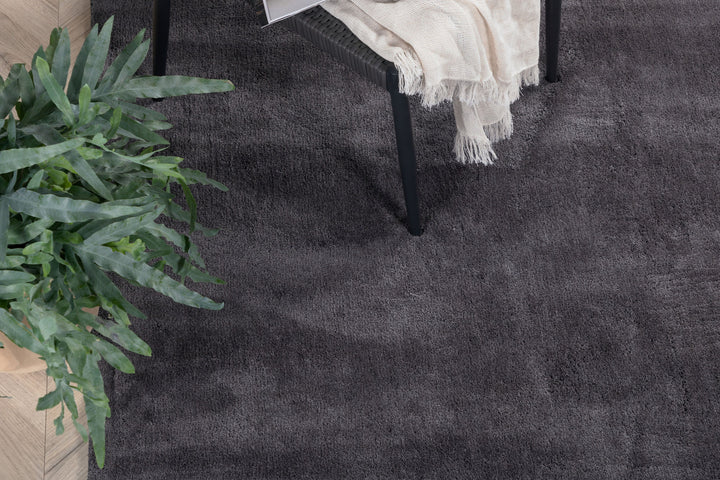 Venture Home Undra Viscose Carpet 200*300 Dark Grey
