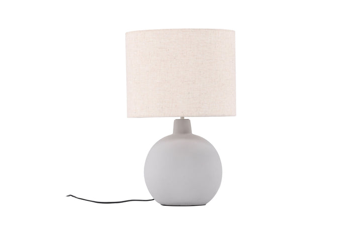 Venture Home Torcello Table Lamp - Grey / Beige linen