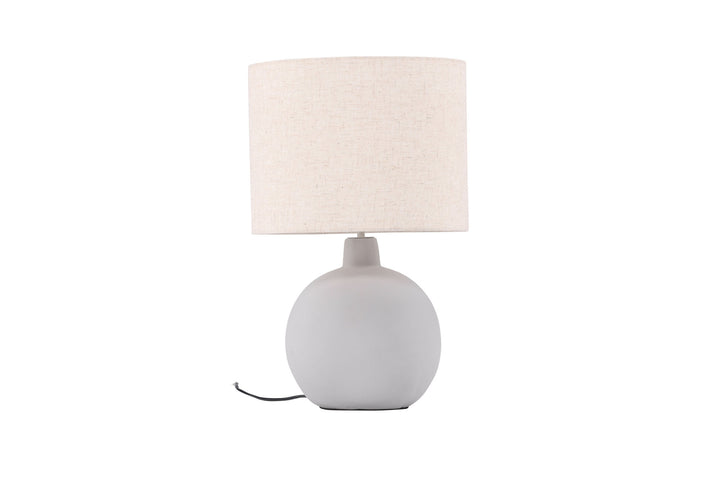 Venture Home Torcello Table Lamp - Grey / Beige linen
