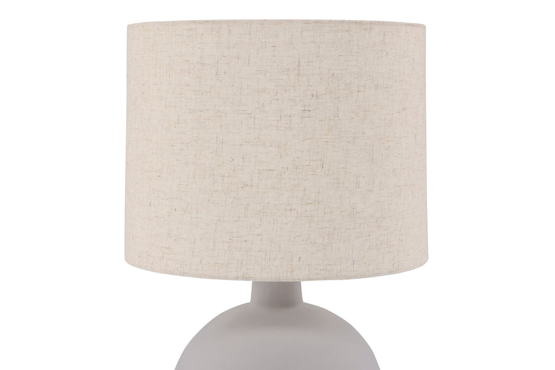 Venture Home Torcello Table Lamp - Grey / Beige linen