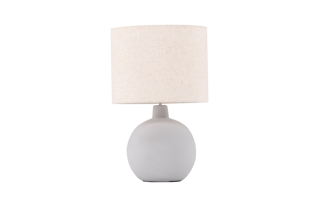 Venture Home Torcello Table Lamp - Grey / Beige linen