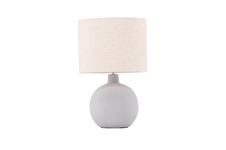 Venture Home Torcello Table Lamp - Grey / Beige linen