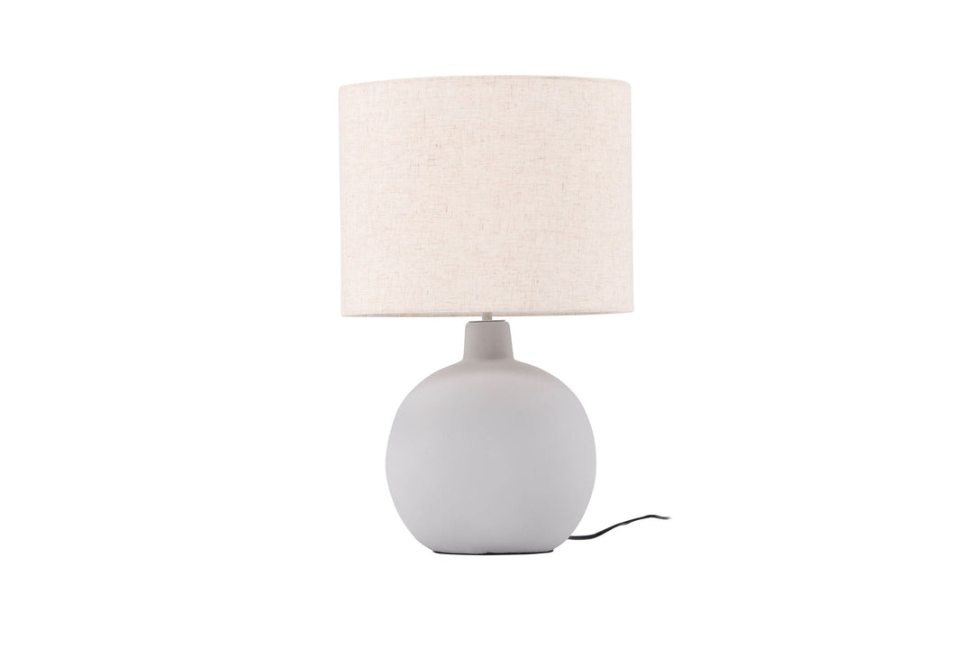 Venture Home Torcello Table Lamp - Grey / Beige linen