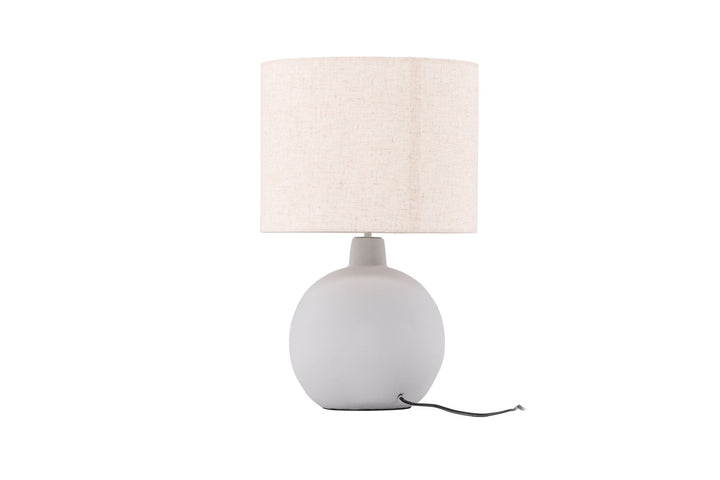 Venture Home Torcello Table Lamp - Grey / Beige linen