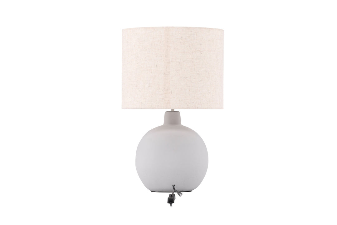 Venture Home Torcello Table Lamp - Grey / Beige linen