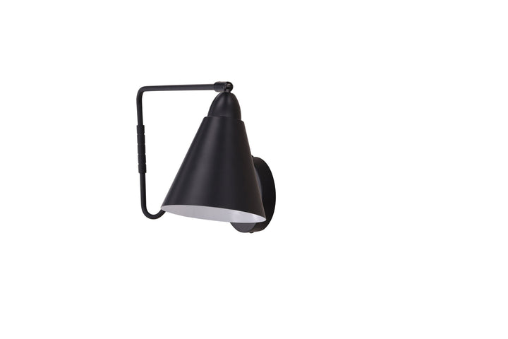 Venture Home Amicola Wall Lamp - Black / Black