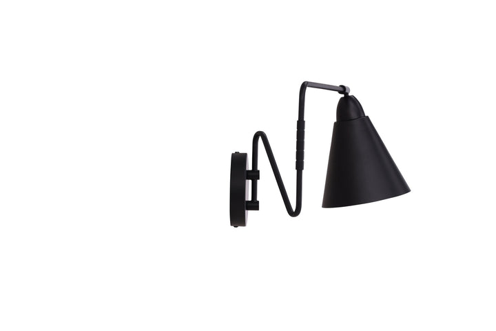 Venture Home Amicola Wall Lamp - Black / Black