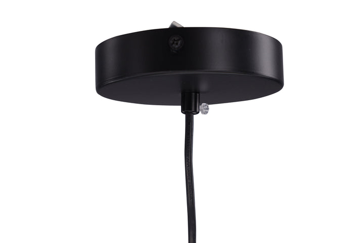 Venture Home Toulon -Tall Pendant Lamp - Black / Black