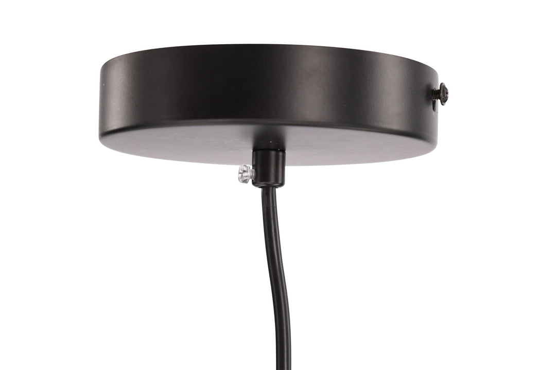 Venture Home Narbonne - Tall Pendant Lamp - Black / Black