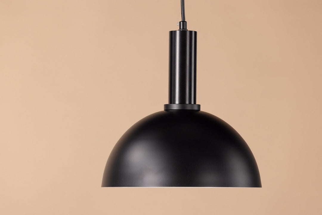 Venture Home Narbonne - Tall Pendant Lamp - Black / Black