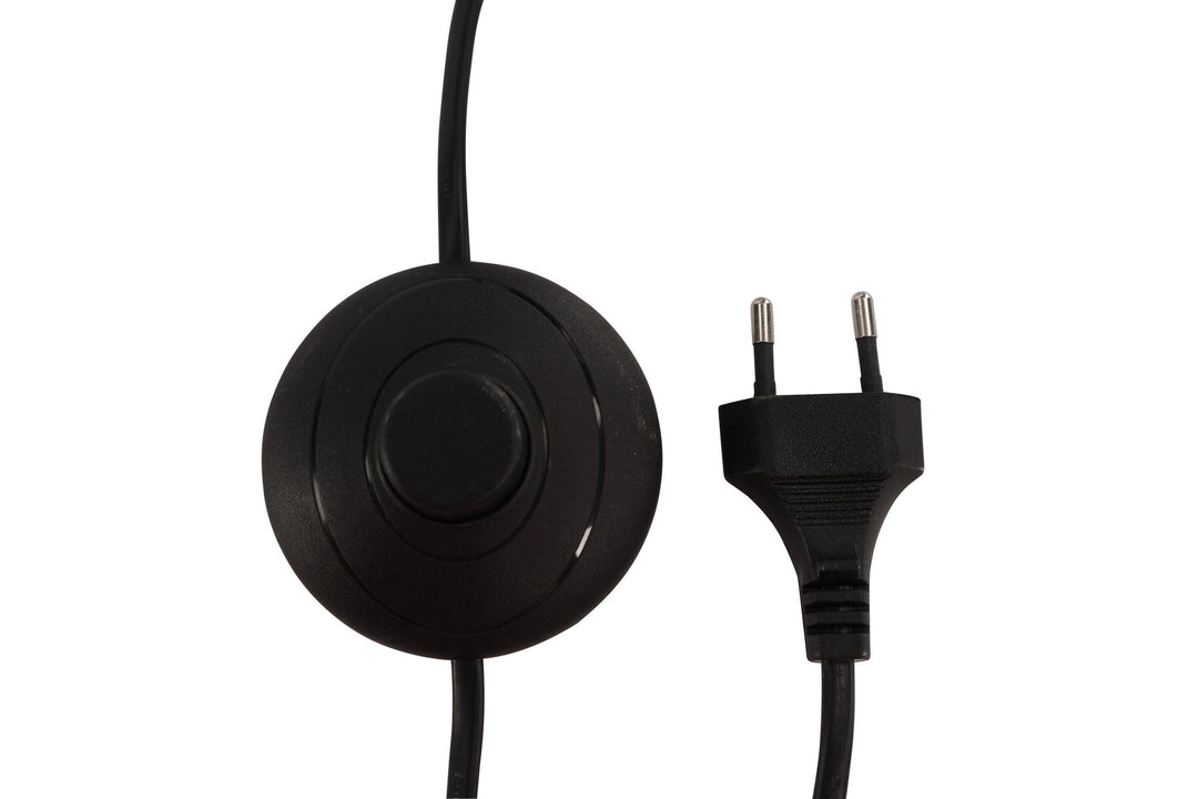 Venture Home Marsan Floor Lamp - Black / White glass