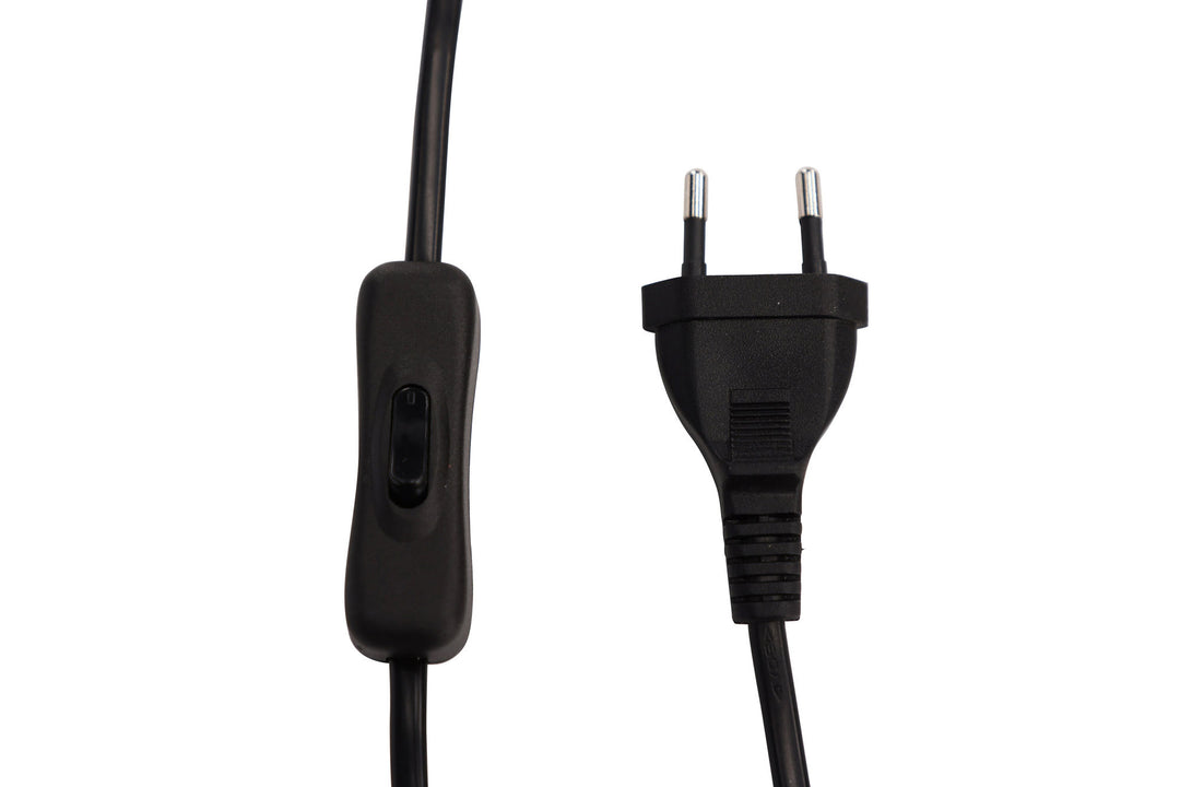 Venture Home Nancy Table Lamp - Grey / Black fabric