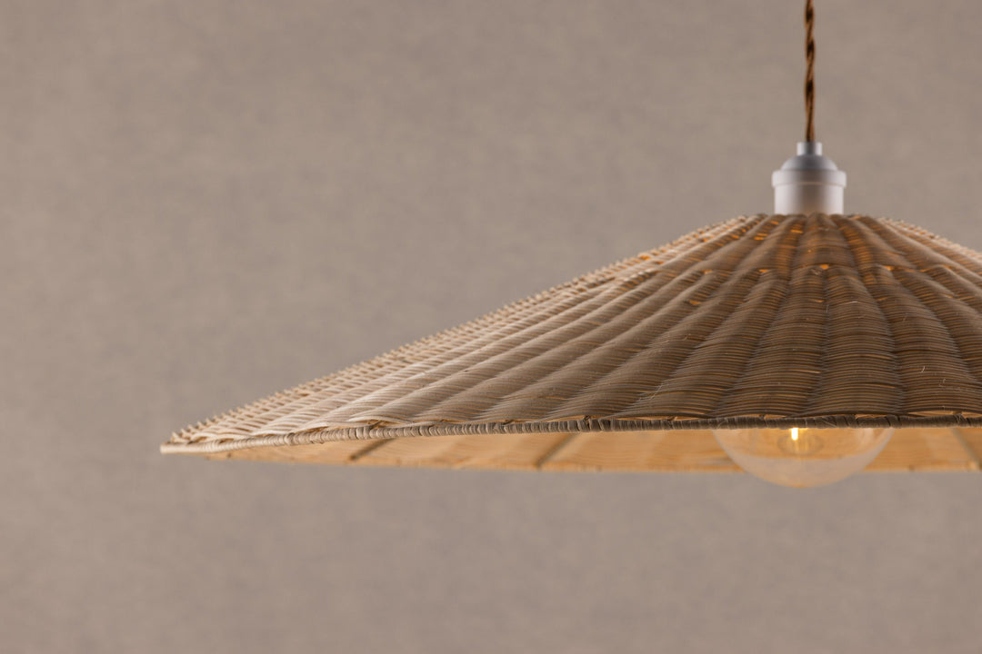 Vind Herrestad Pendant Lamp - Nature / Nature Rattan