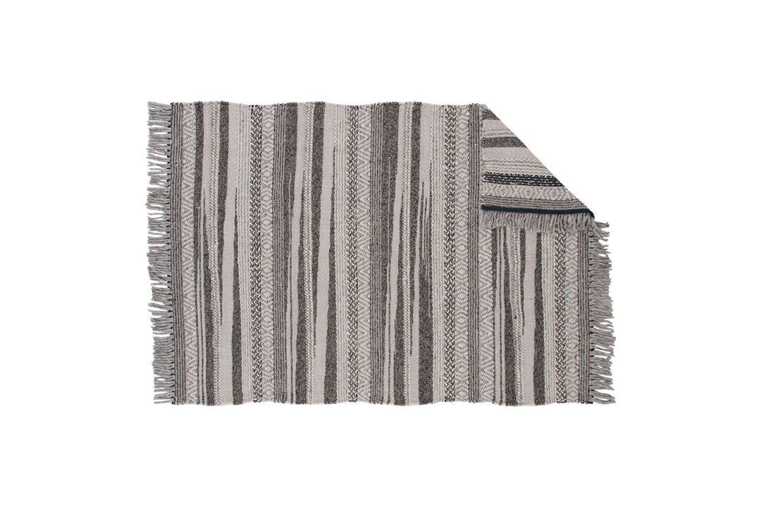Venture Home Alwar Wool Carpet - 170*240 - Dark grey