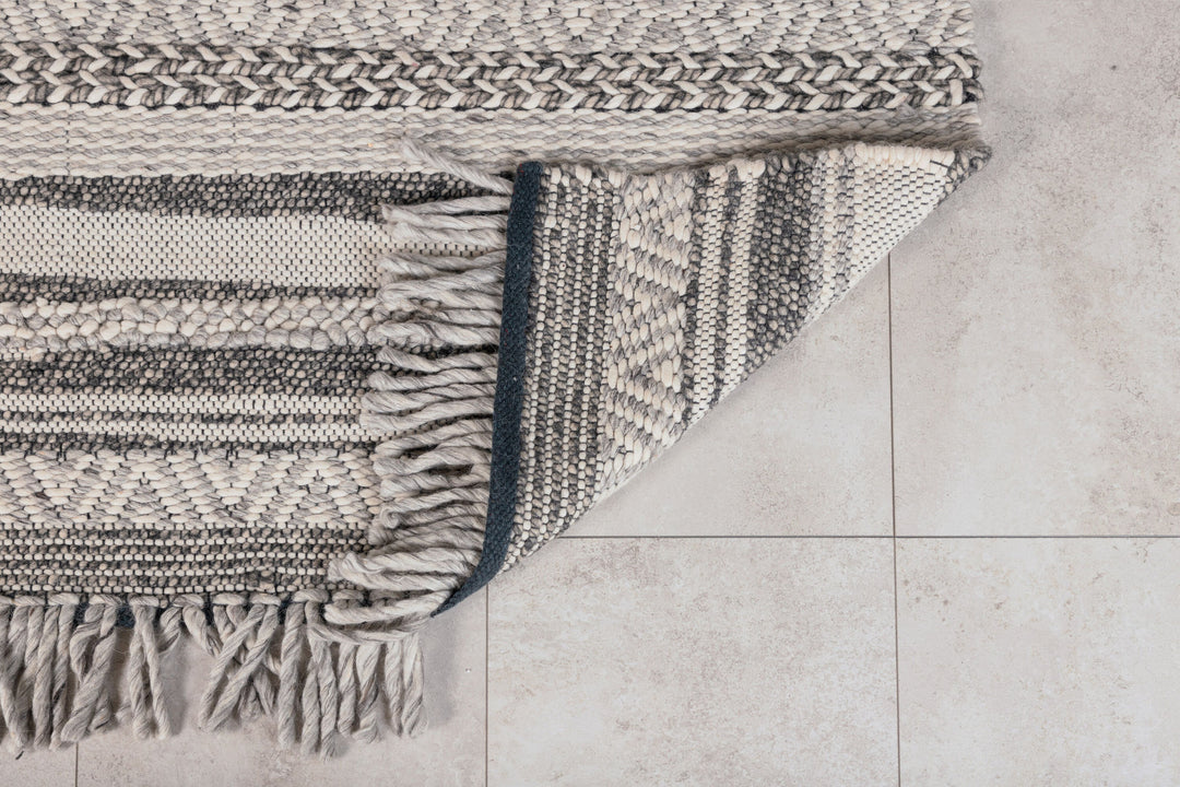 Venture Home Alwar Wool Carpet - 170*240 - Dark grey