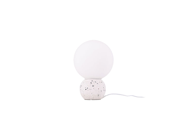 Venture Home Metz Table Lamp - White / White glass