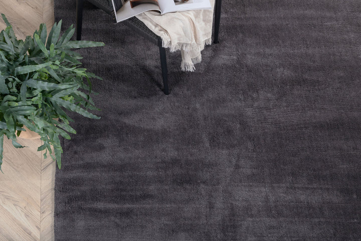 Venture Home Undra Viscose Carpet 170*240 Dark Grey
