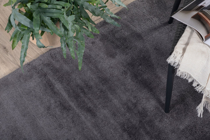 Venture Home Undra Viscose Carpet 170*240 Dark Grey