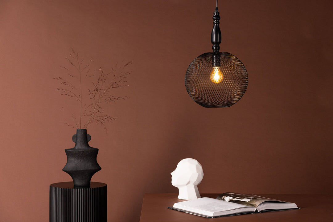 Venture Home Valence Pendant Lamp - Black / Black