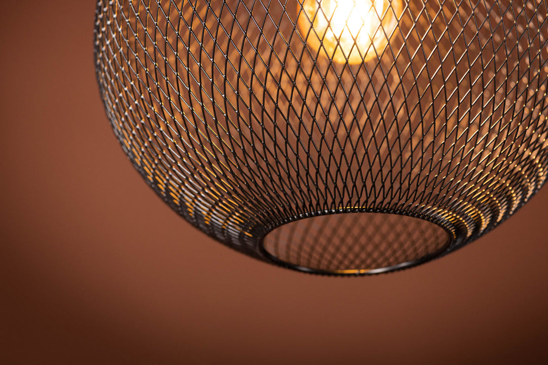 Venture Home Valence Pendant Lamp - Black / Black
