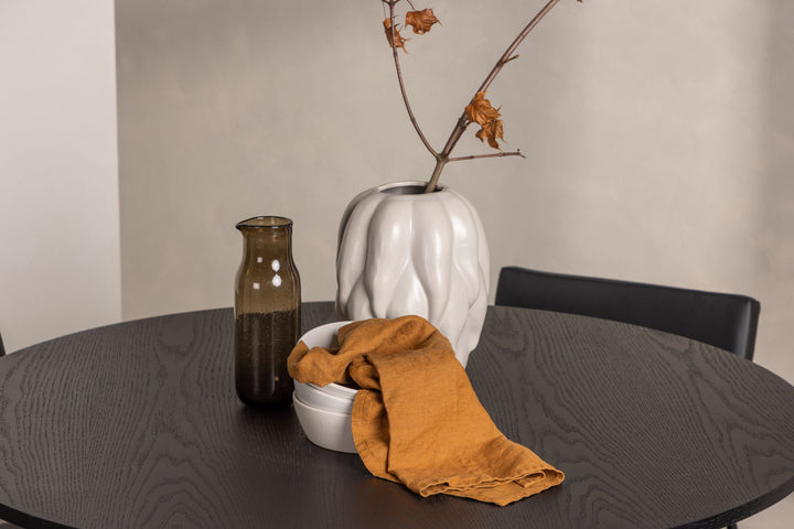 Venture Home OliviaDiningTable-Black/BlackVeneer+KenthChair-Black/BlackPU_4