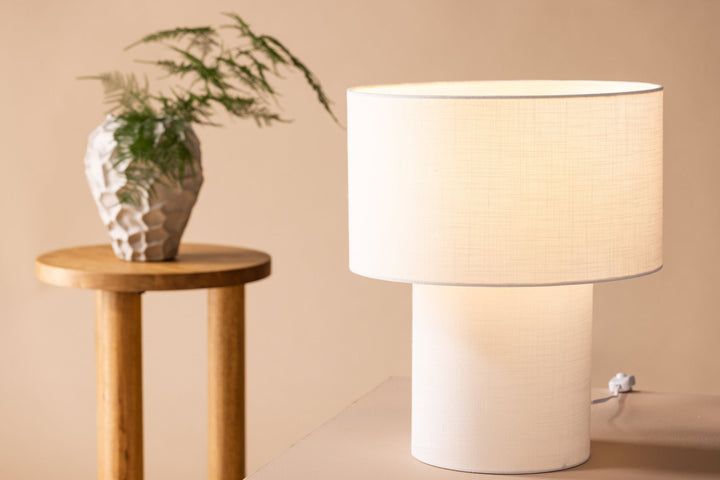 Venture Home Globia Table Lamp - White