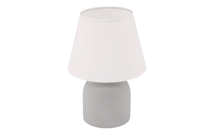 Vind Styrsö Table Lamp - Concrete / Linen