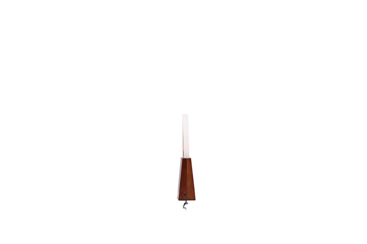 Venture Home Brive Table Lamp - Dark walnut/Mocca / White acrylic